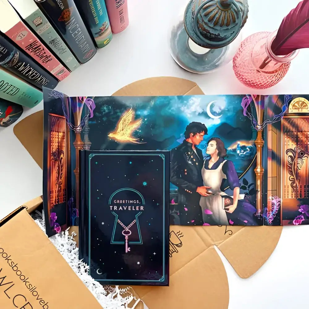 OwlCrate ’PEEK BEHIND THE CURTAIN’ Box - Exclusive - Book Box