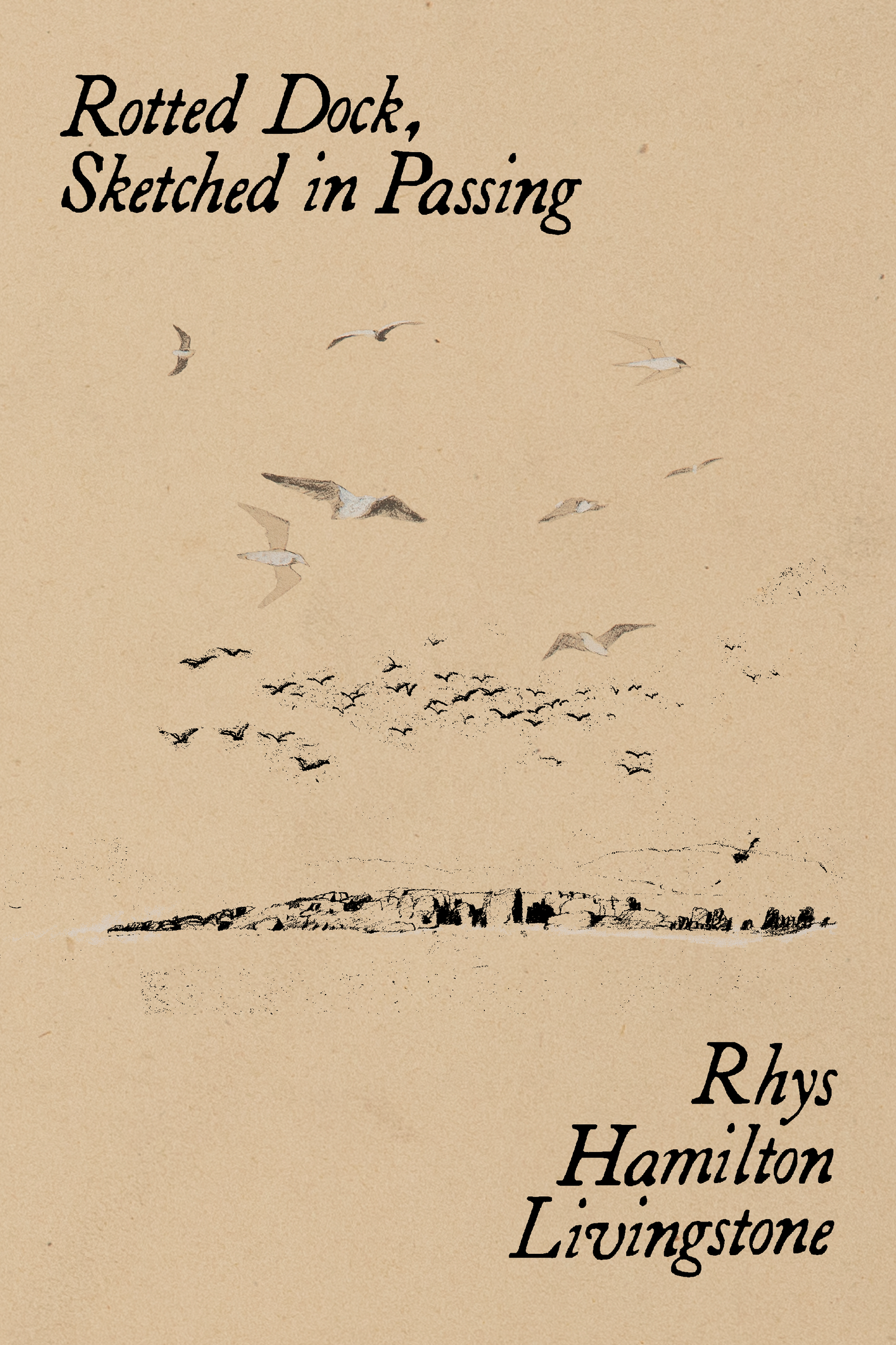 Rotted Dock, Sketched in Passing, by Rhys Hamilton Livingstone