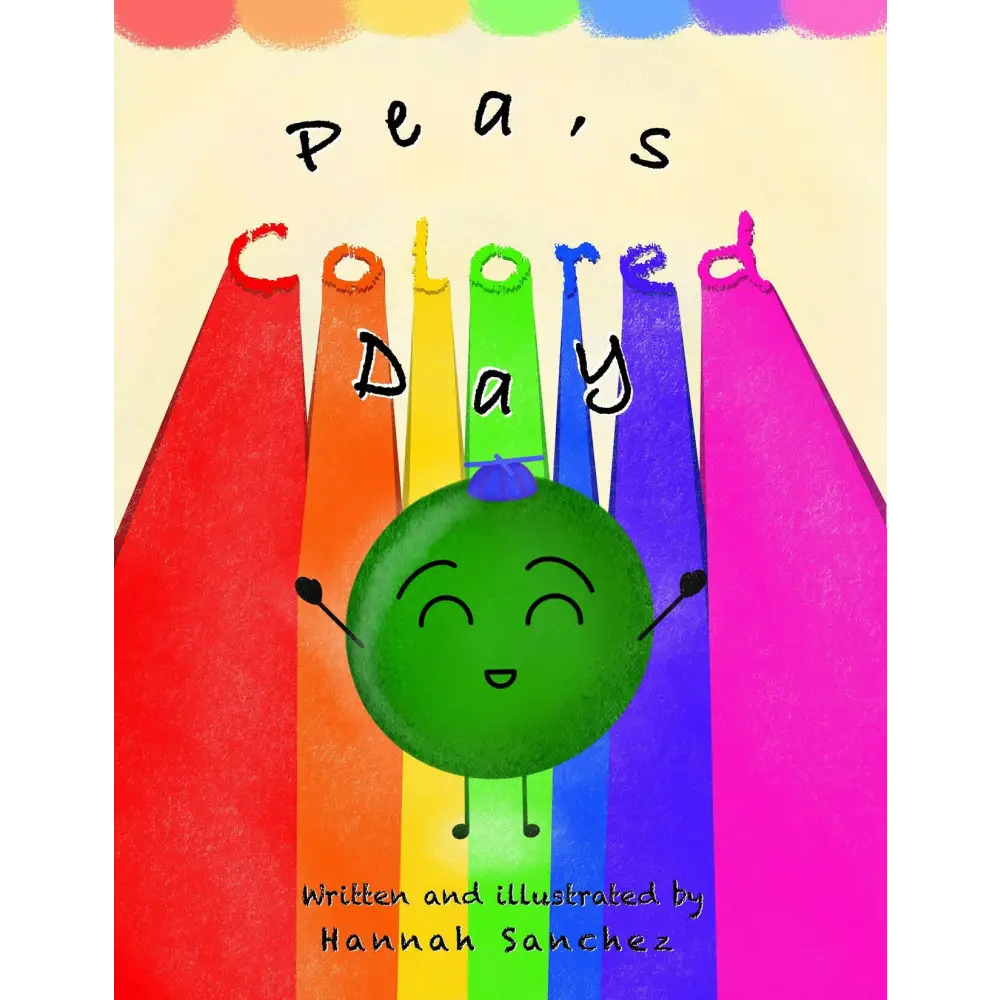 Pea’s Colored Day - Paperback Children’s Book - Hardcover - Children’s Picture Book