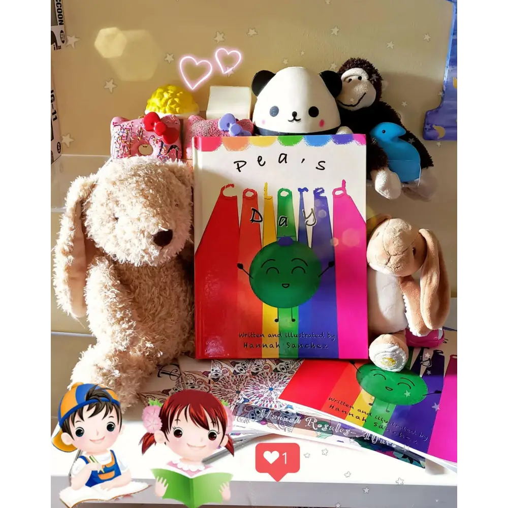 Pea’s Colored Day - Paperback Children’s Book - Children’s Picture Book