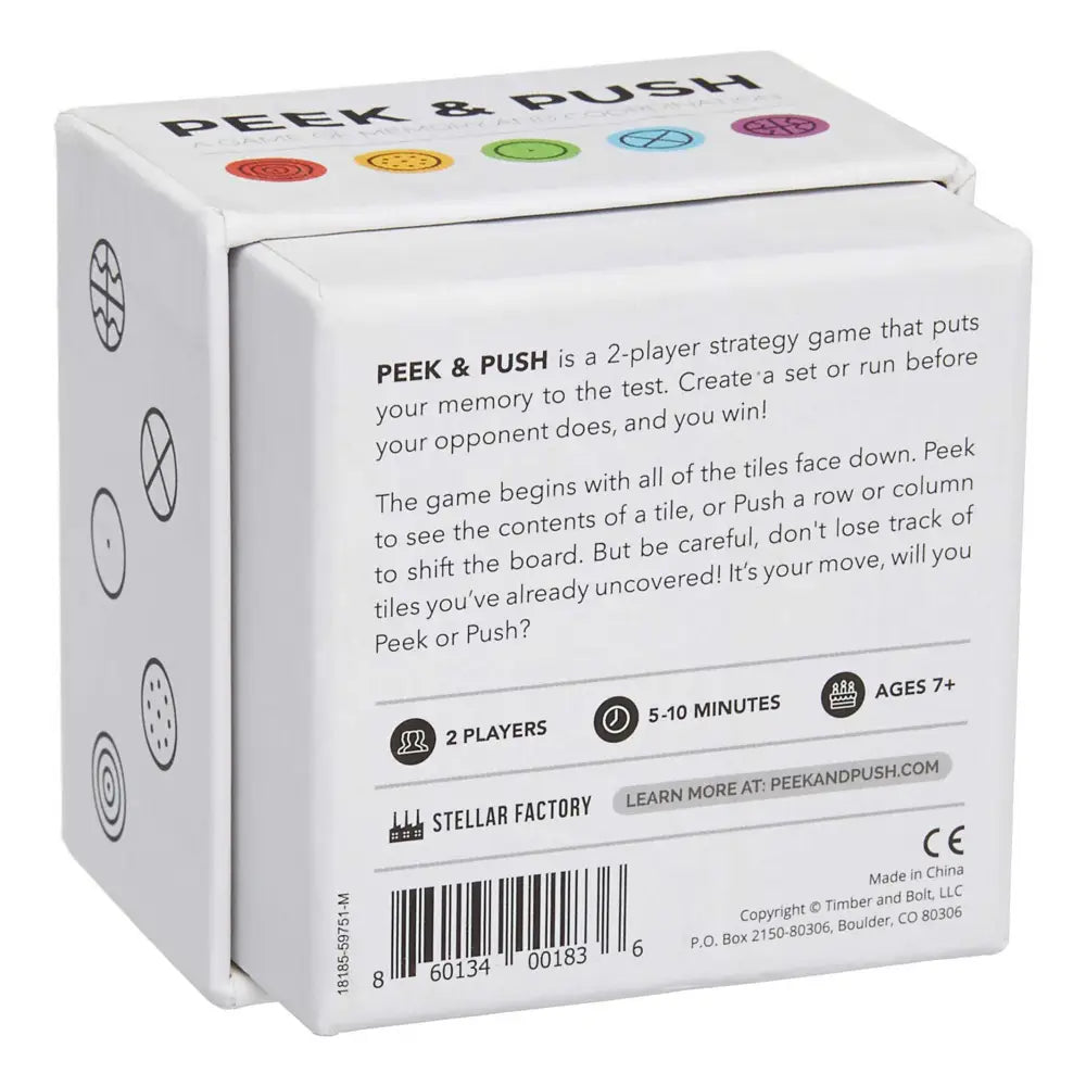 Peek & Push Games