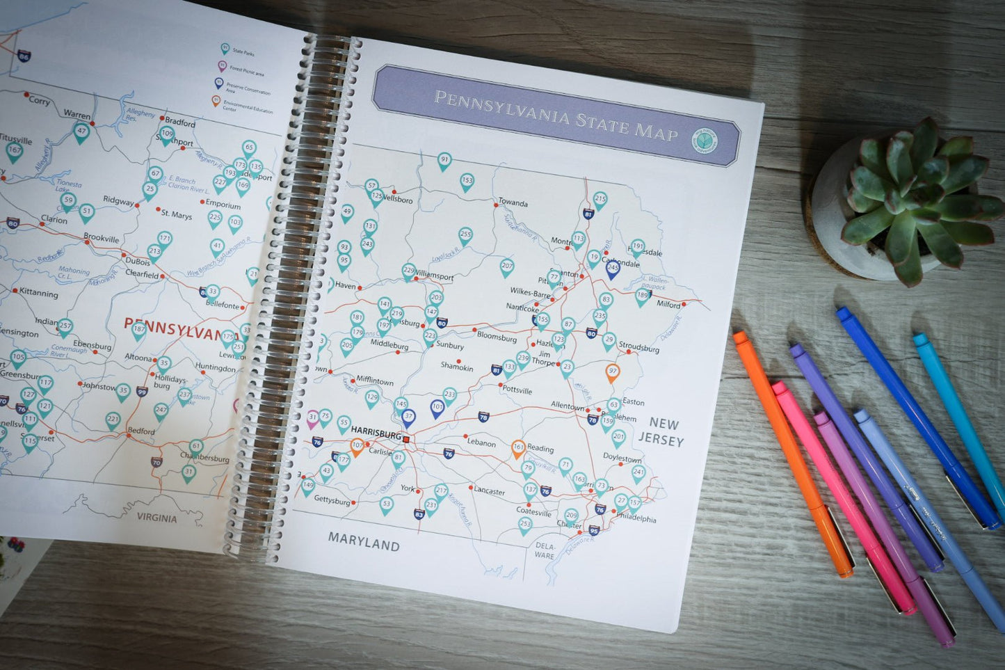 Pennsylvania State Parks - Adventure Planning Journal