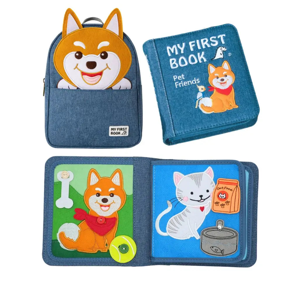 Pet Friends Busy Book Baby Toys & Activity Equipment
