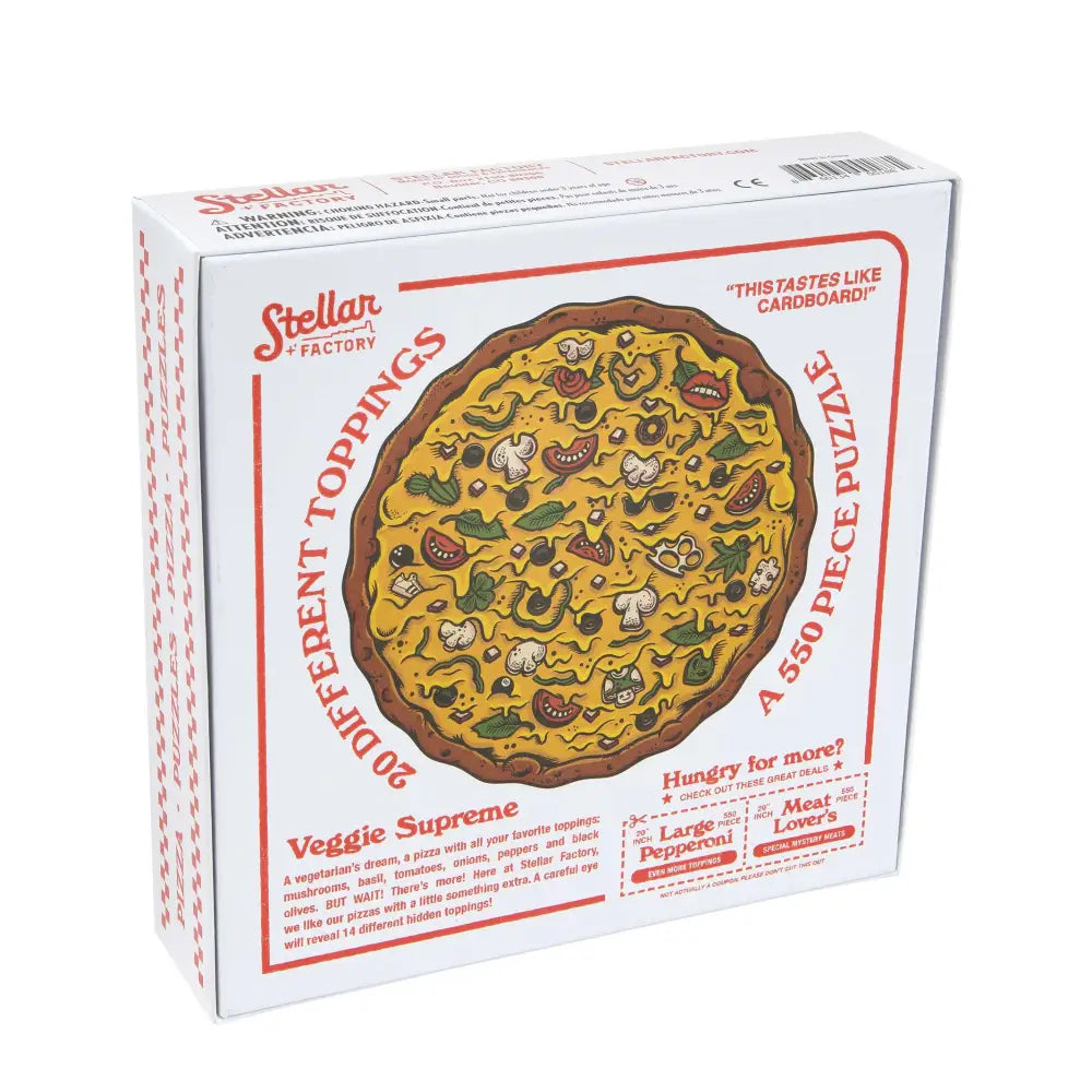 Pizza Puzzles: Veggie Supreme Puzzles
