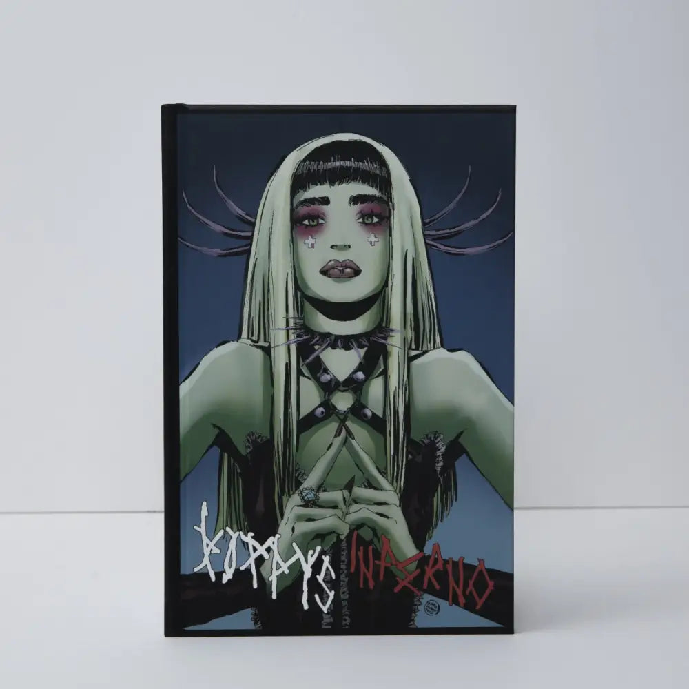 Poppy: Poppy’s Inferno - Hardcover BLUE Variant - Book Edition