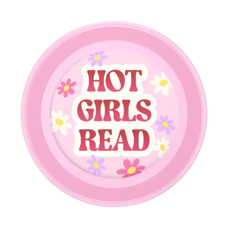 PopSockets MagSafe Phone Grip - Hot Girls Read Pink - PopSockets
