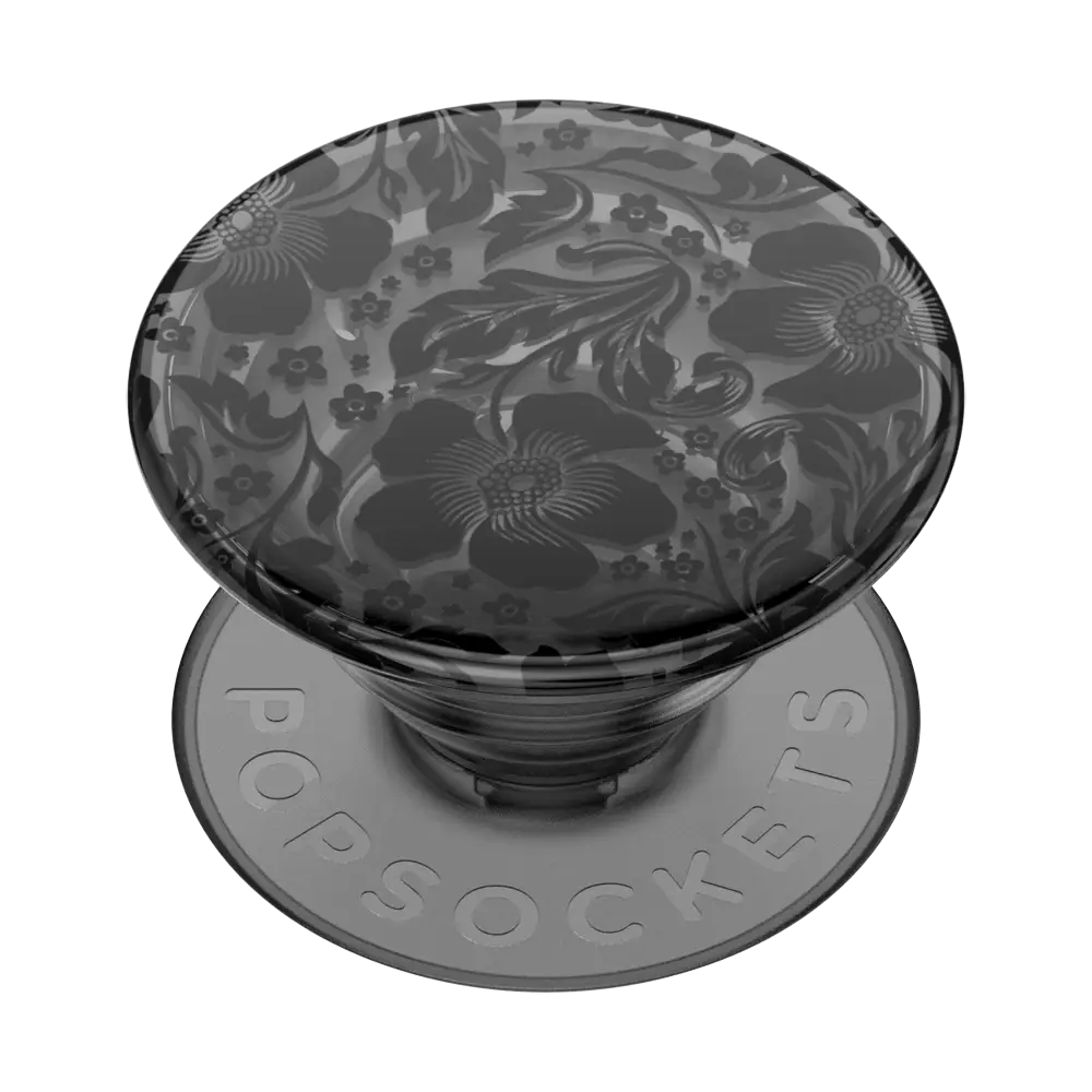 PopSockets Plant-Based Phone Grip - Black Lace - PopSockets