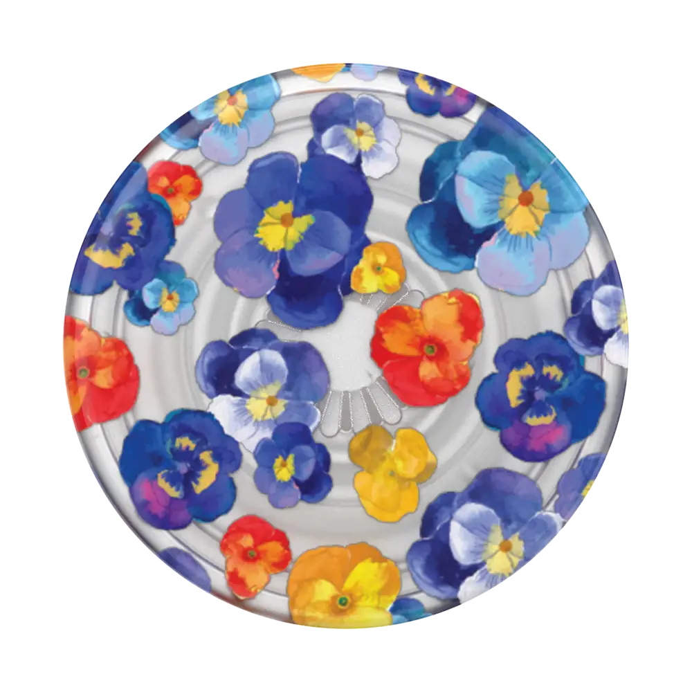PopSockets Plant-Based Phone Grip - Pansy Raid - PopSockets