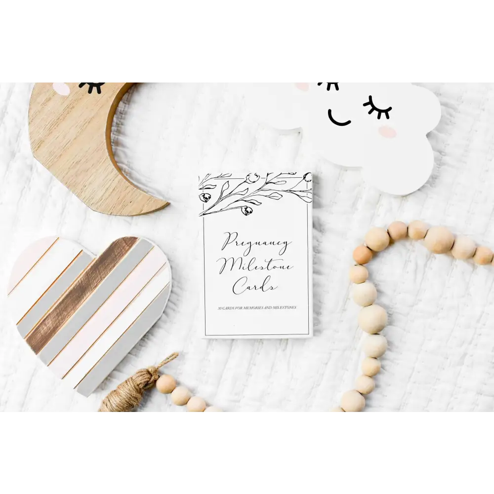 Pregnancy Announcement & Milestone Cards Milestone Cards