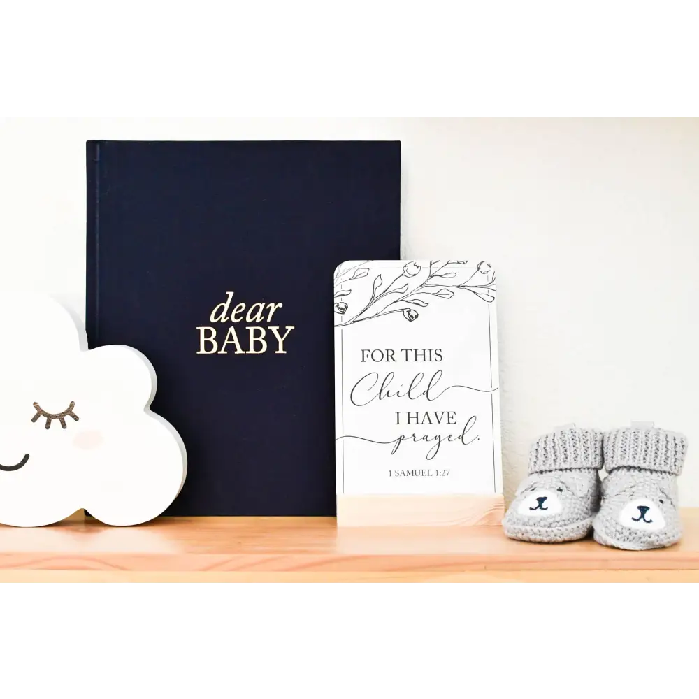 Pregnancy Gift Bundle - Navy Journal + Milestone Cards