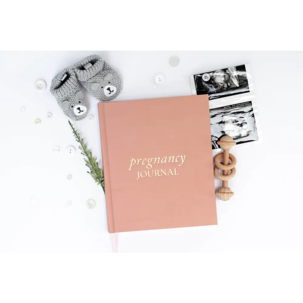 Pregnancy Journal Dusty Rose Journal