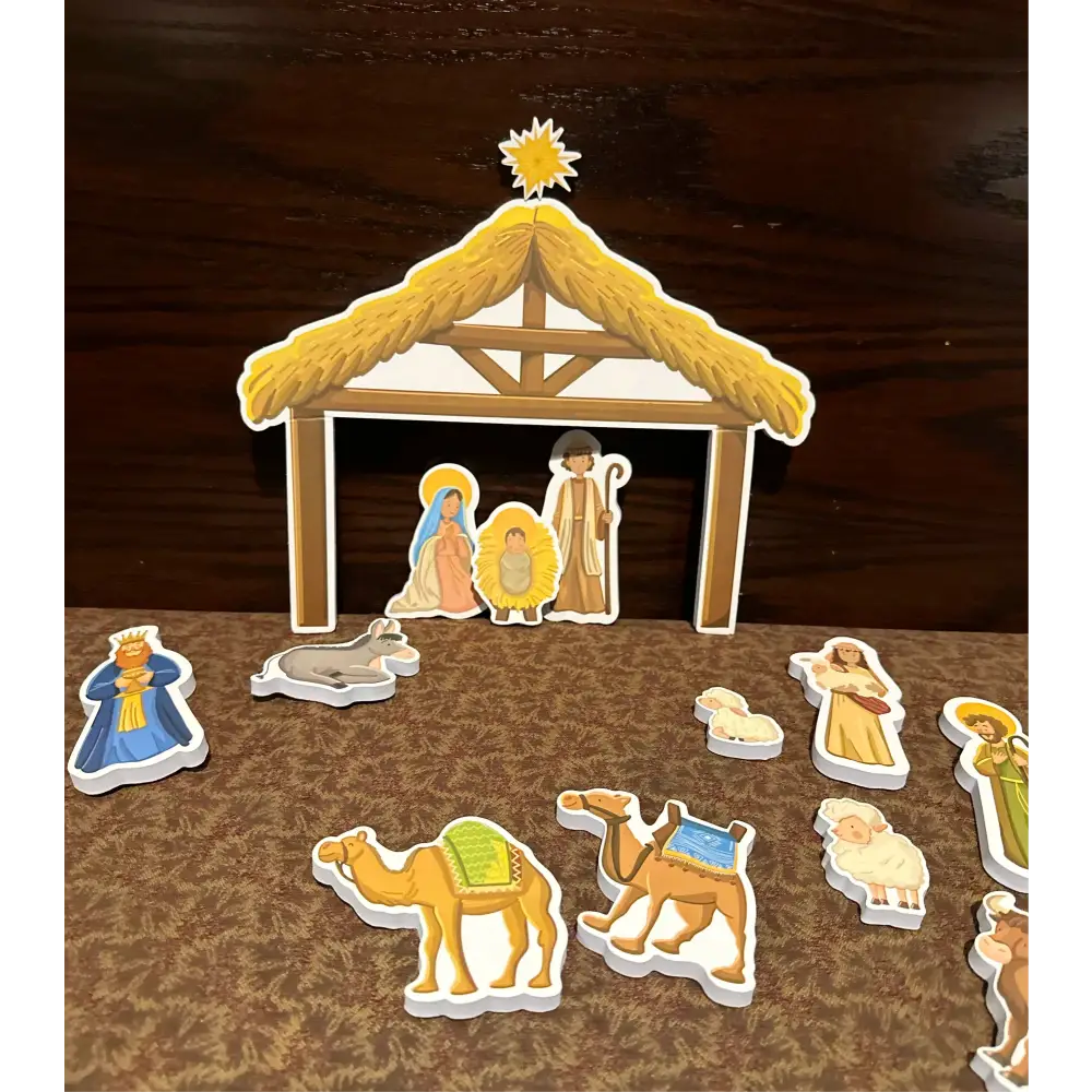 Quiet Nativity Set Christmas Toys
