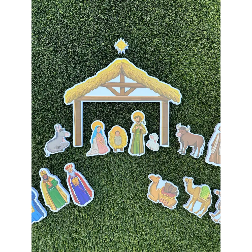 Quiet Nativity Set Christmas Toys