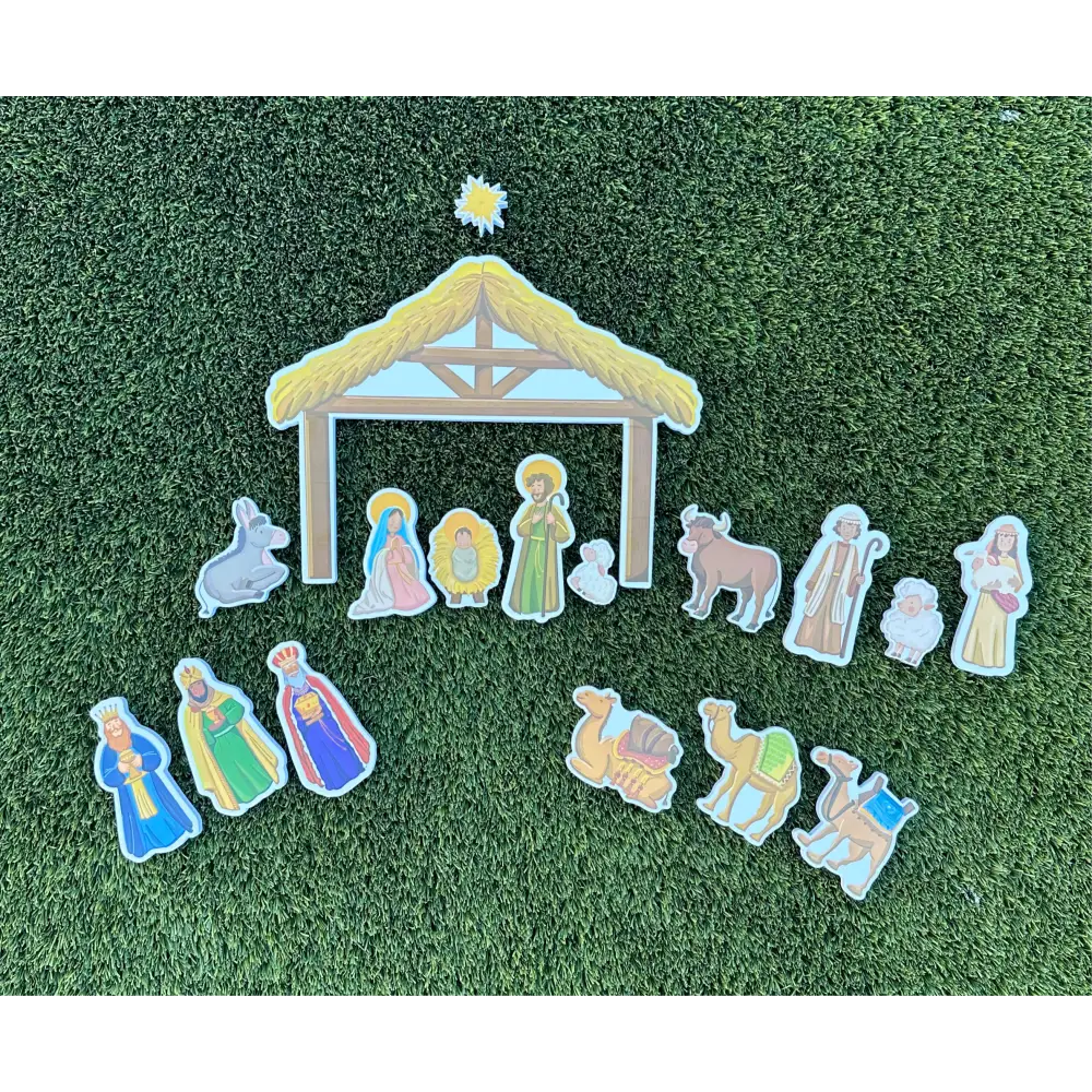 Quiet Nativity Set Christmas Toys