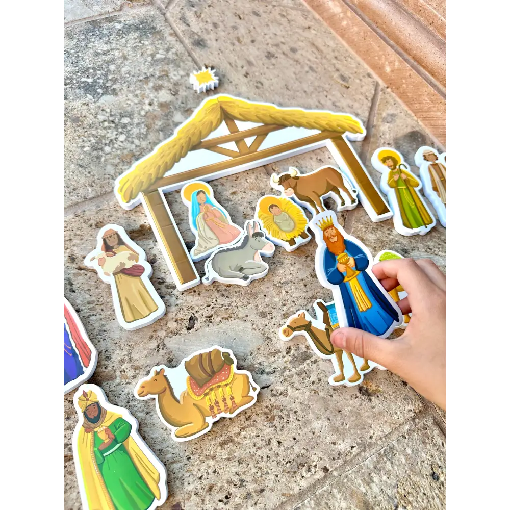 Quiet Nativity Set Christmas Toys