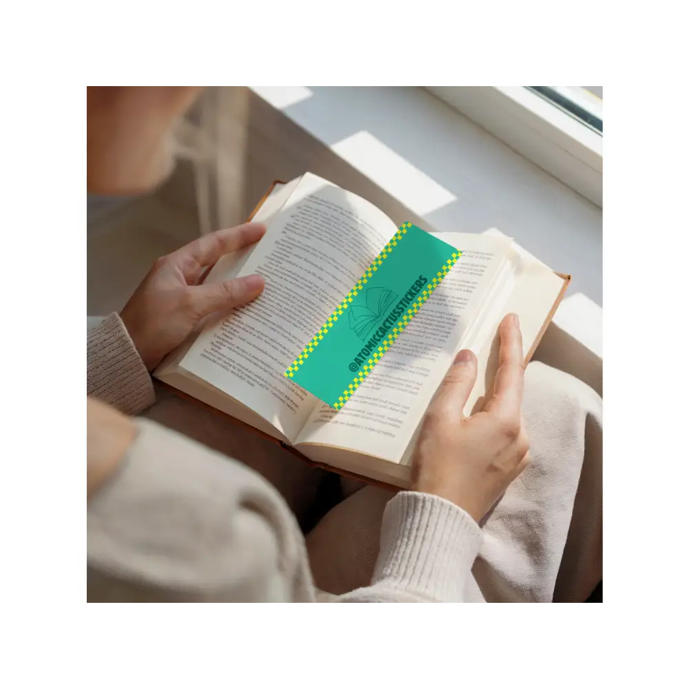 Quitter Strip Bookmark with Checkerboard Design | Funny Bookmark | Reader Gift | Books | Book Mark Bookmarks