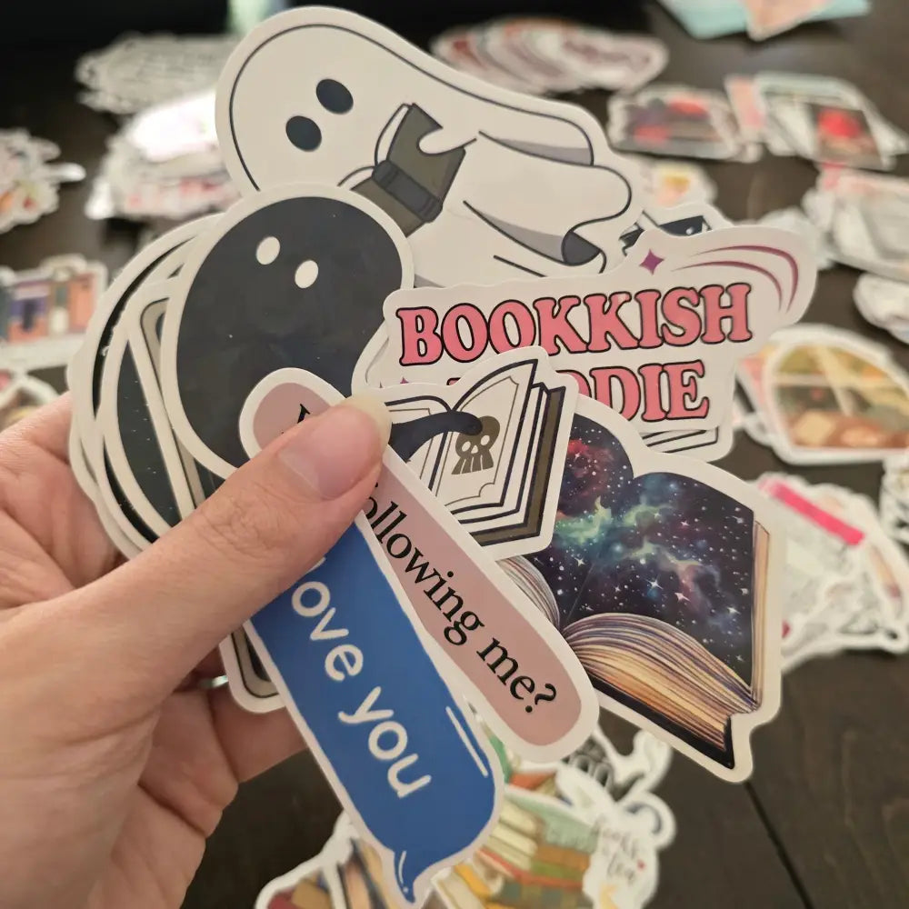 Reading Sticker Pack 15 Stickers in one Pack - Random - Accessories