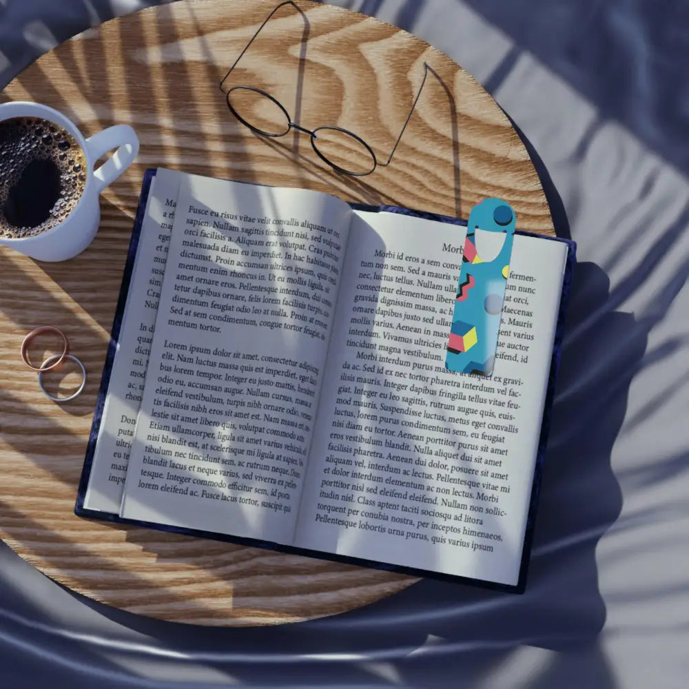 Retro Bookmark - One size / White - Accessories