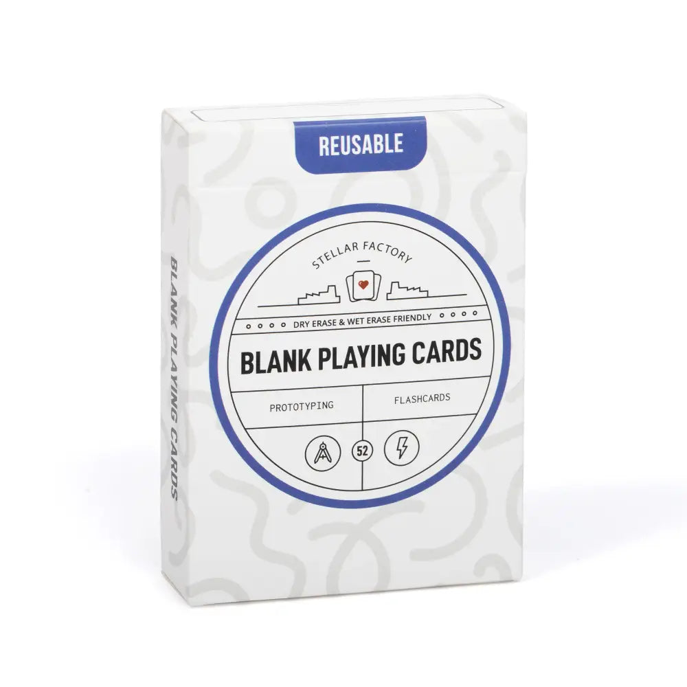 Reusable Blank Playing Cards Misc.