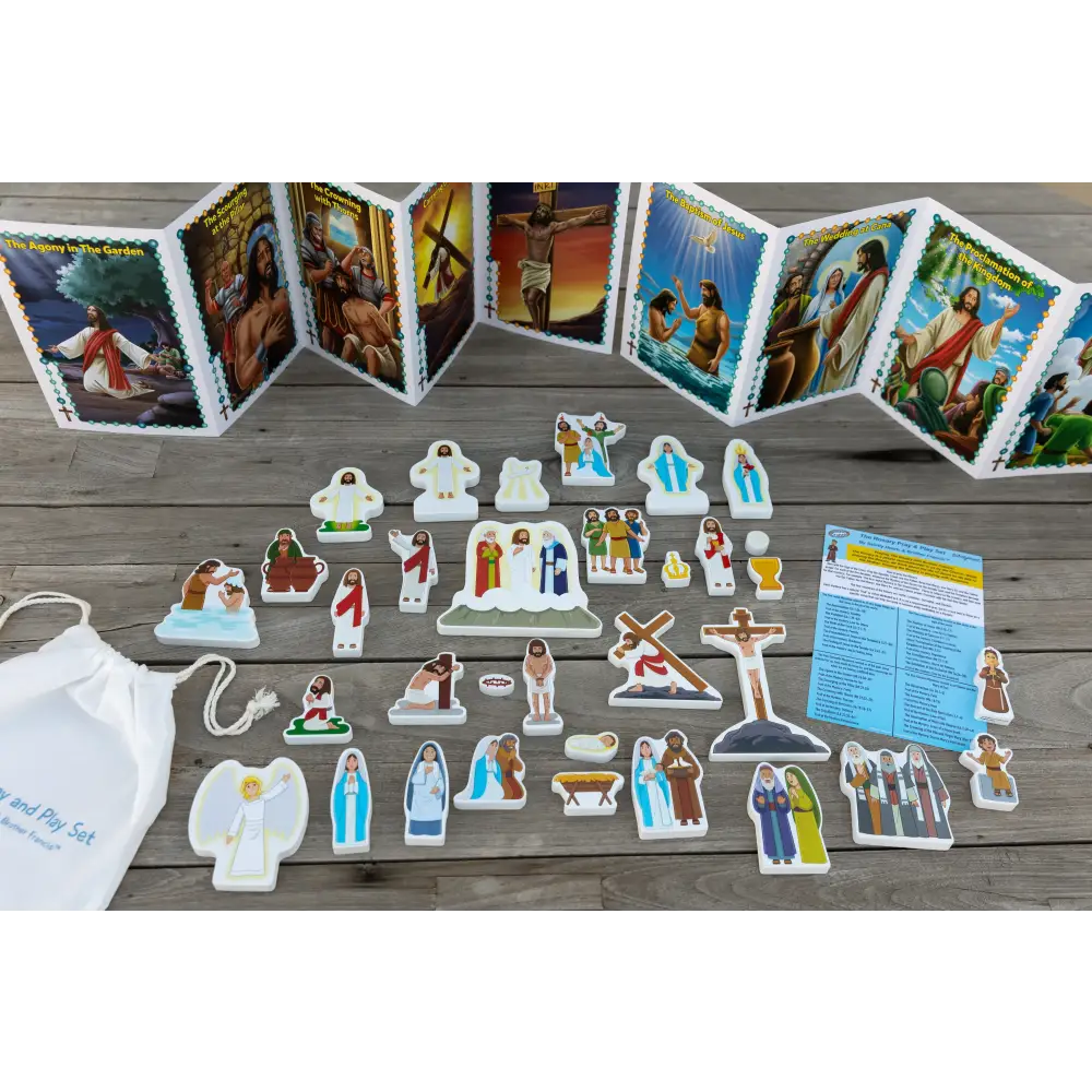 Rosary Pray and Play Set Deluxe set!
