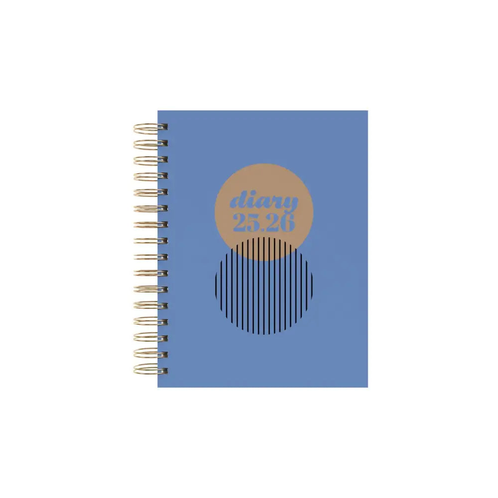 Scandi A5 Day to Page Mid/Academic Year Diary Planner 2025 2026 Fashion Diaries