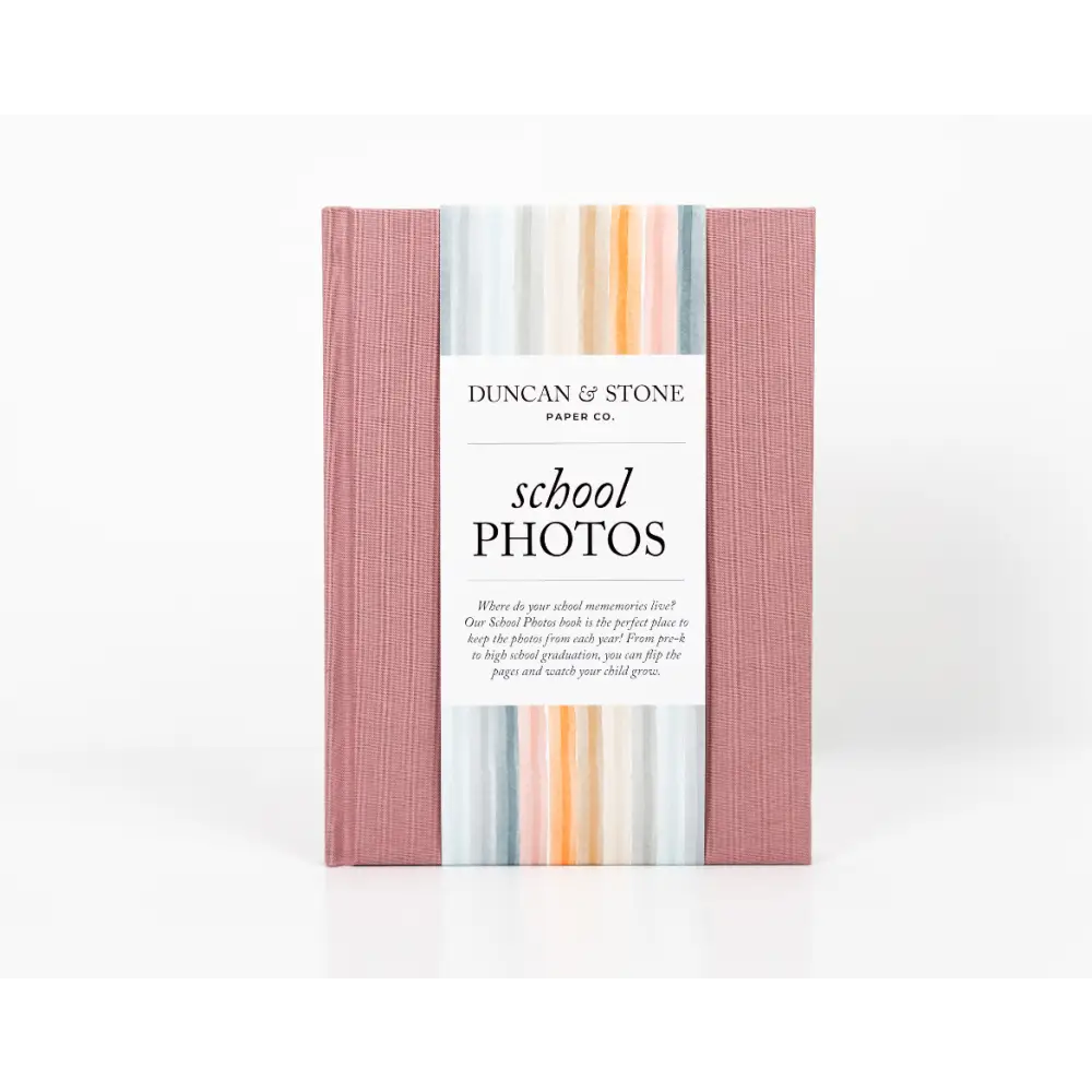 School Photos Book Mauve