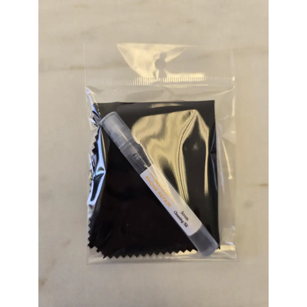 Screen Cleaning Kit for Tablets Phones and Electronics by Instant Phone Repair - Black
