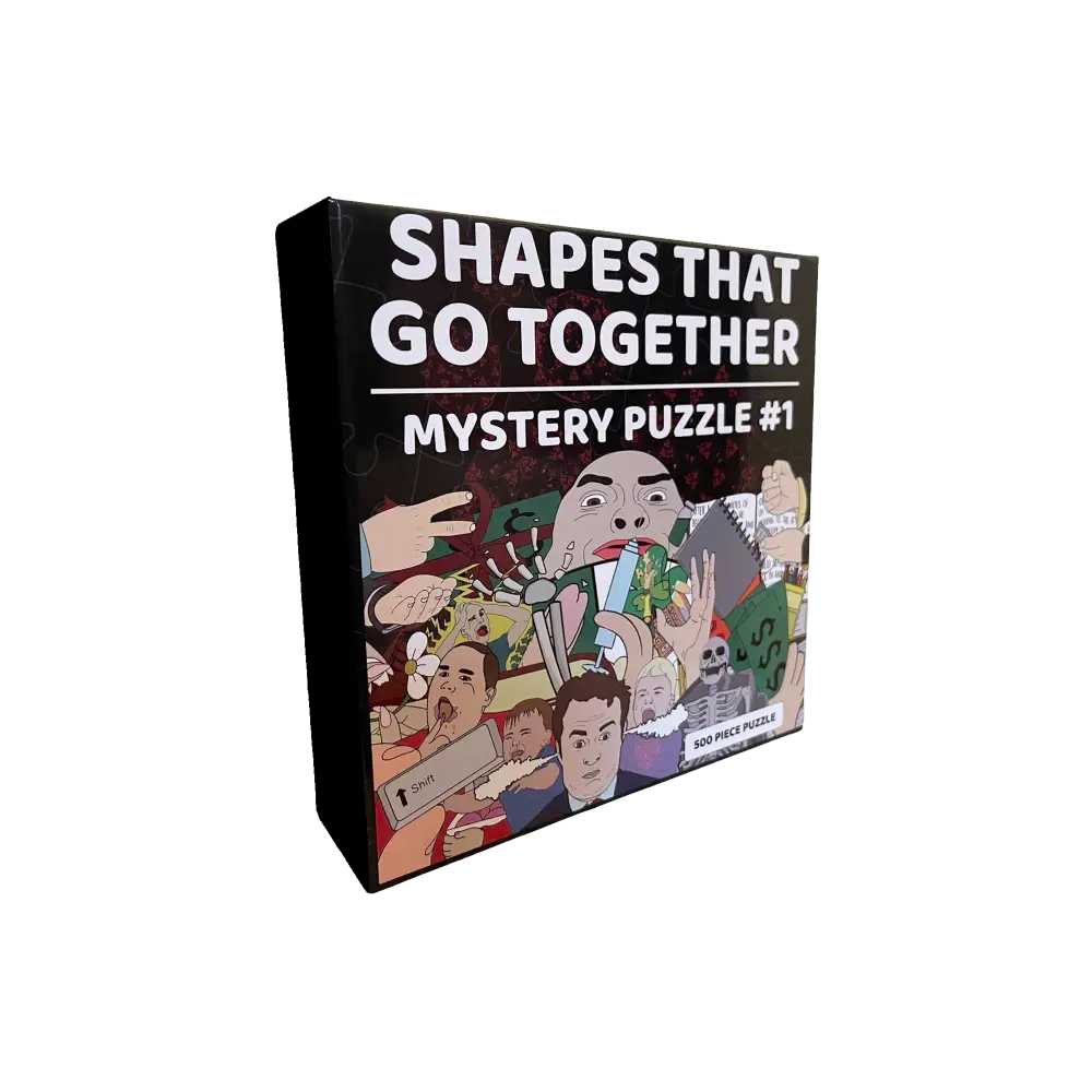 Shapes That Go Together F Life Mystery Puzzle #1 Puzzles