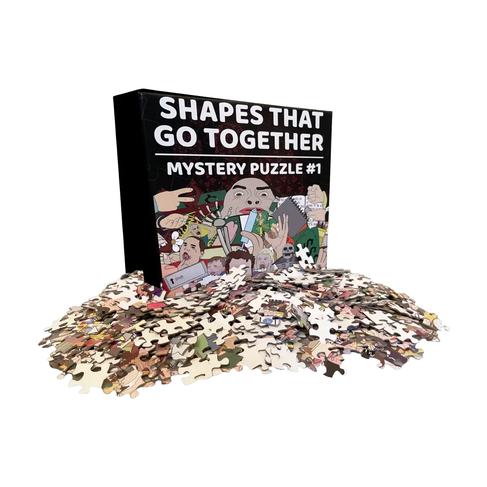 Shapes That Go Together F Life Mystery Puzzle #1 Puzzles
