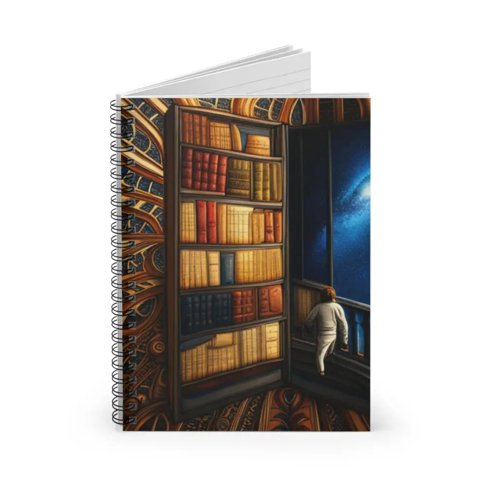 Spiral Notebook - Ruled Line - One Size - Paper products