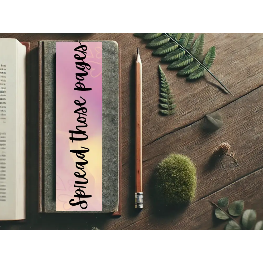 Spread Those Pages Bookmark | Spicy Bookish Gift | Smutty Romance Bookmark | Laminated Bookmark | Book Girlie Merch