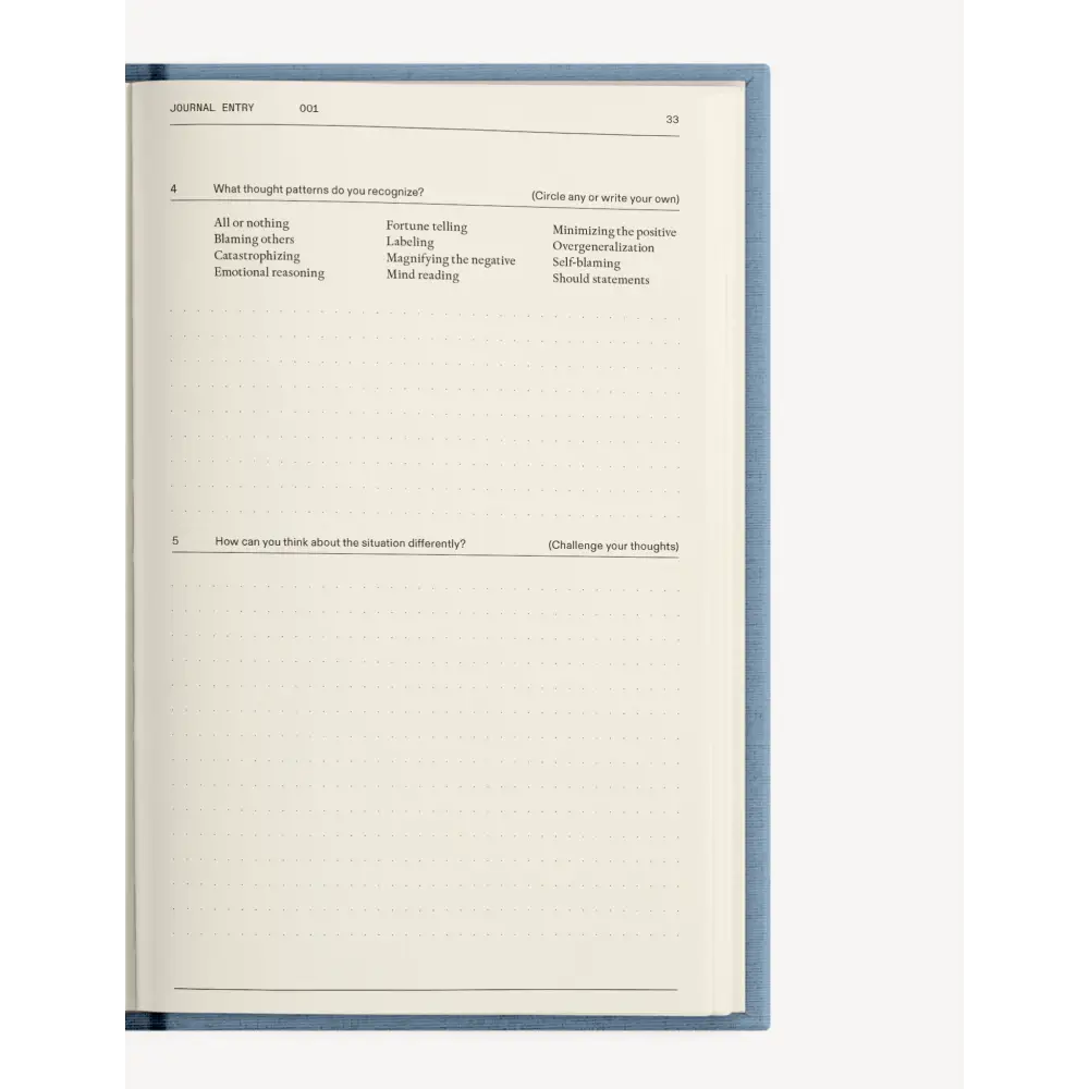 The Anti Anxiety Notebook Notebook