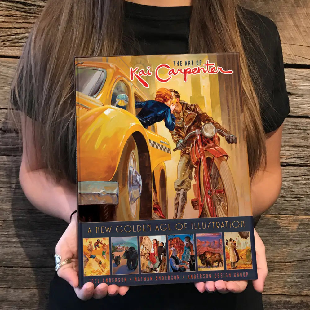 The Art of Kai Carpenter 128 Page Hard Cover Book Books and Gifts