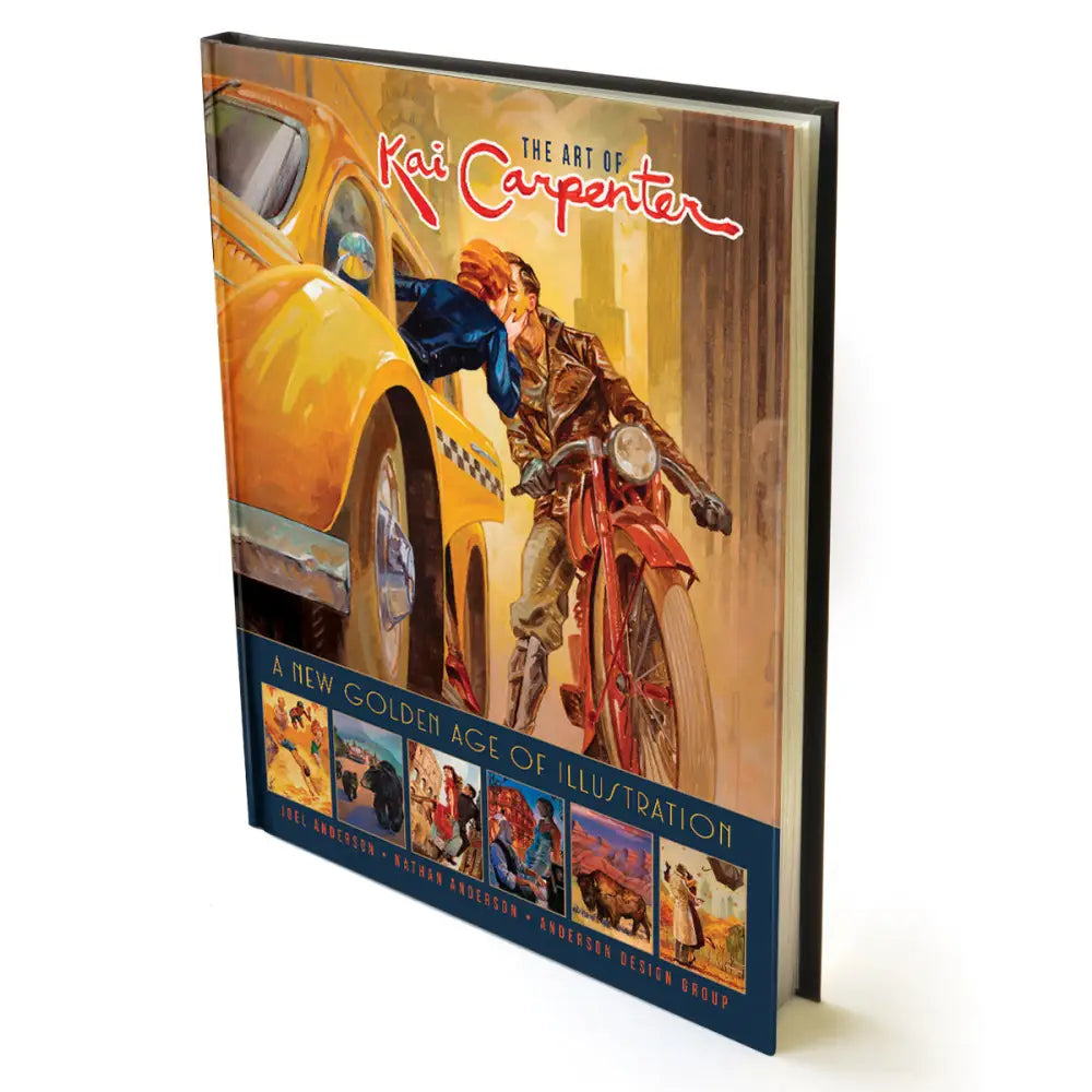 The Art of Kai Carpenter 128 Page Hard Cover Book Books and Gifts