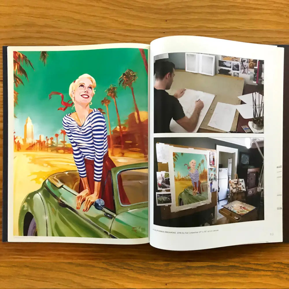 The Art of Kai Carpenter 128 Page Hard Cover Book Books and Gifts