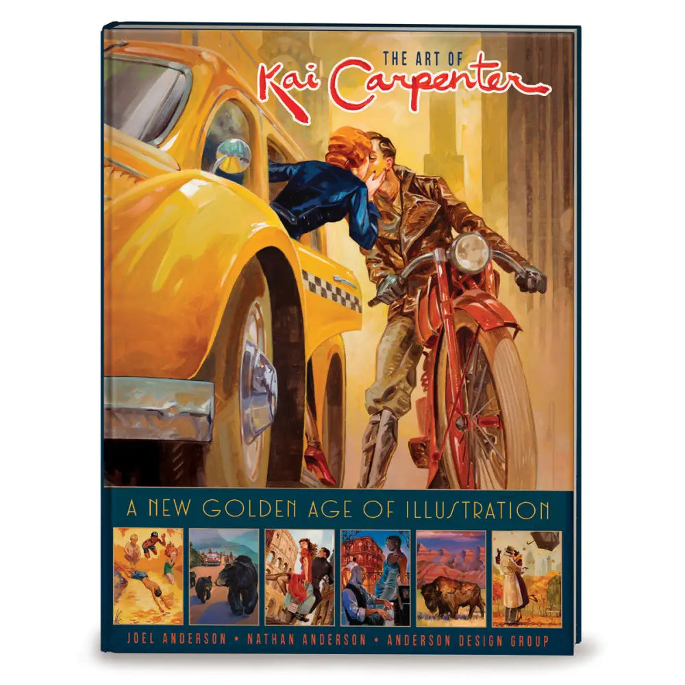 The Art of Kai Carpenter 128 Page Hard Cover Book Books and Gifts