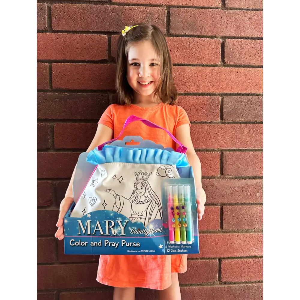 The Color and Pray Purse: Mary