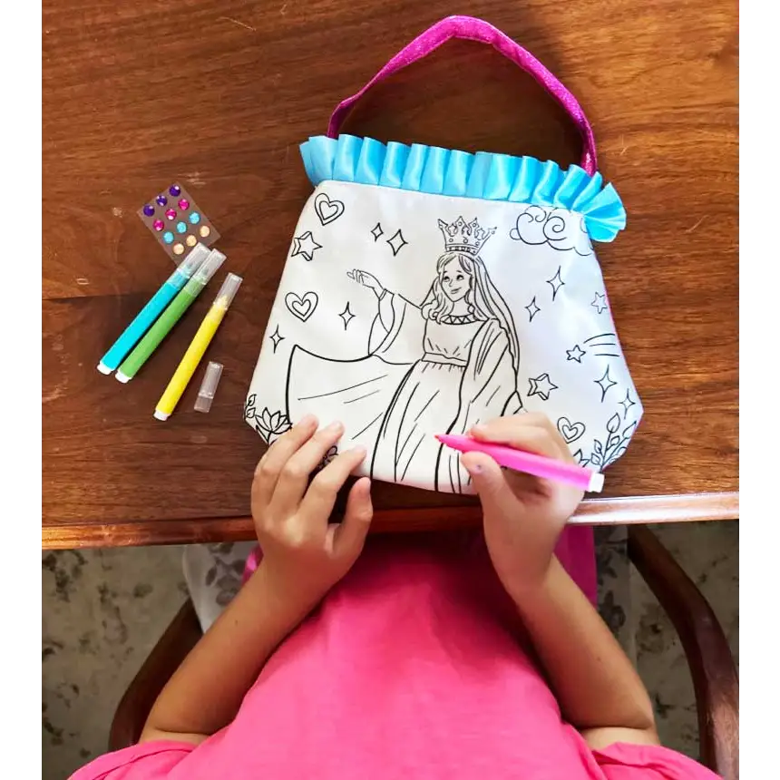 The Color and Pray Purse: Mary