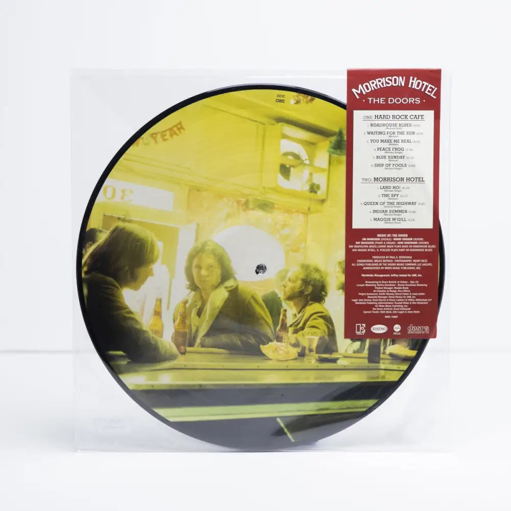 The Doors: ’Morrison Hotel’ 50th Anniversary Picture Disc LP BOOKS
