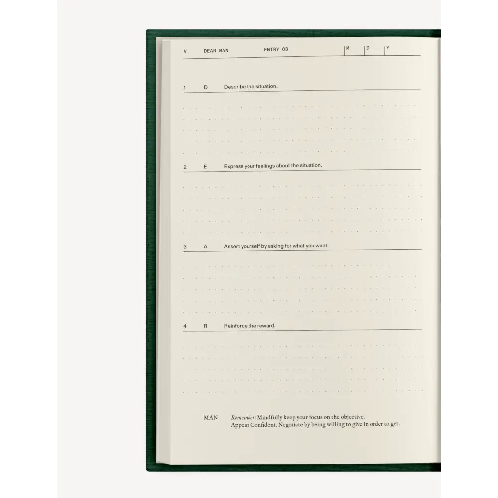 The Field Guide for Depression Notebook