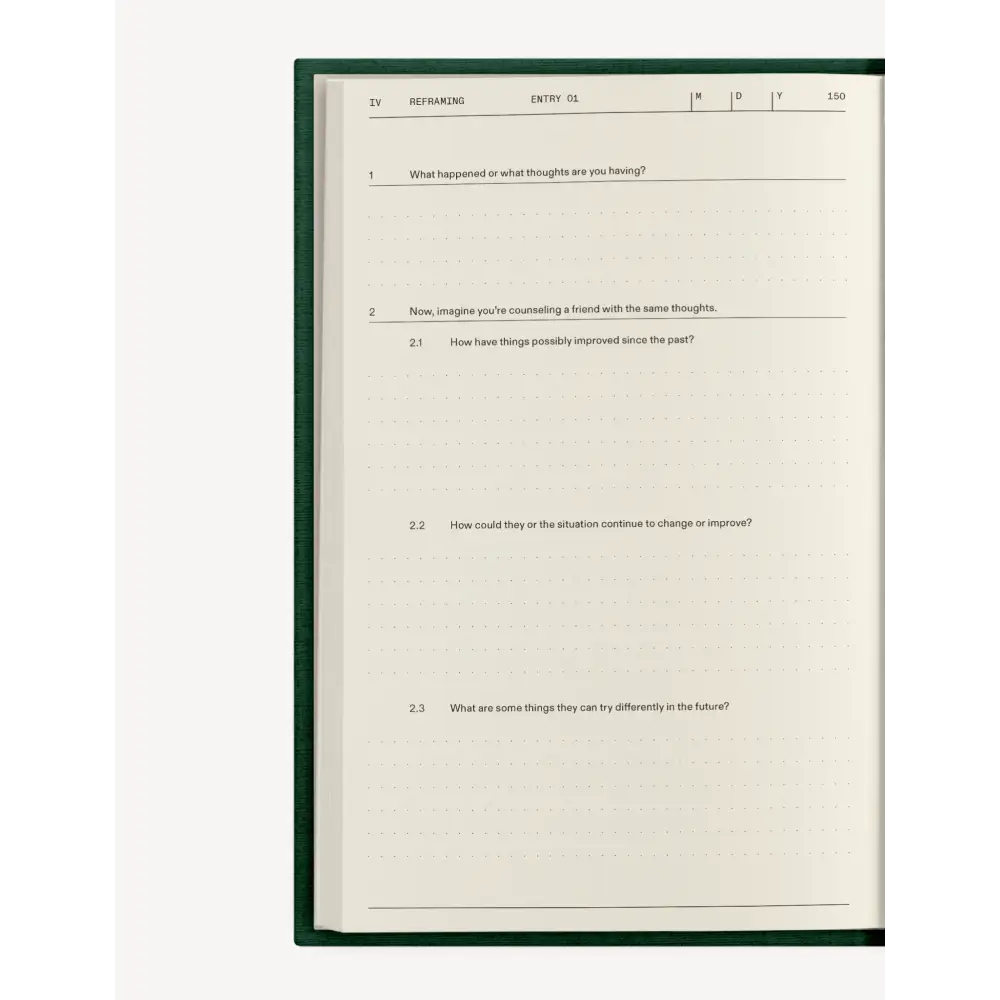 The Field Guide for Depression Notebook
