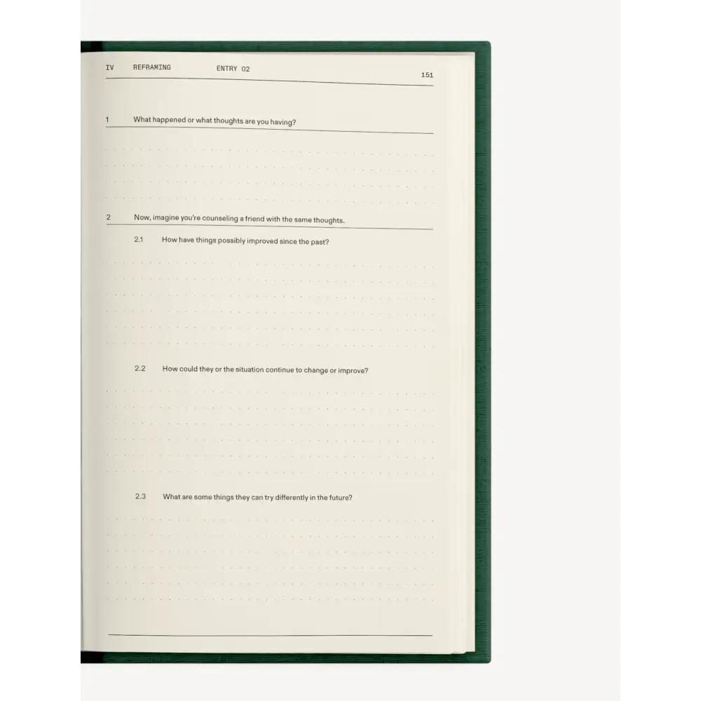 The Field Guide for Depression Notebook