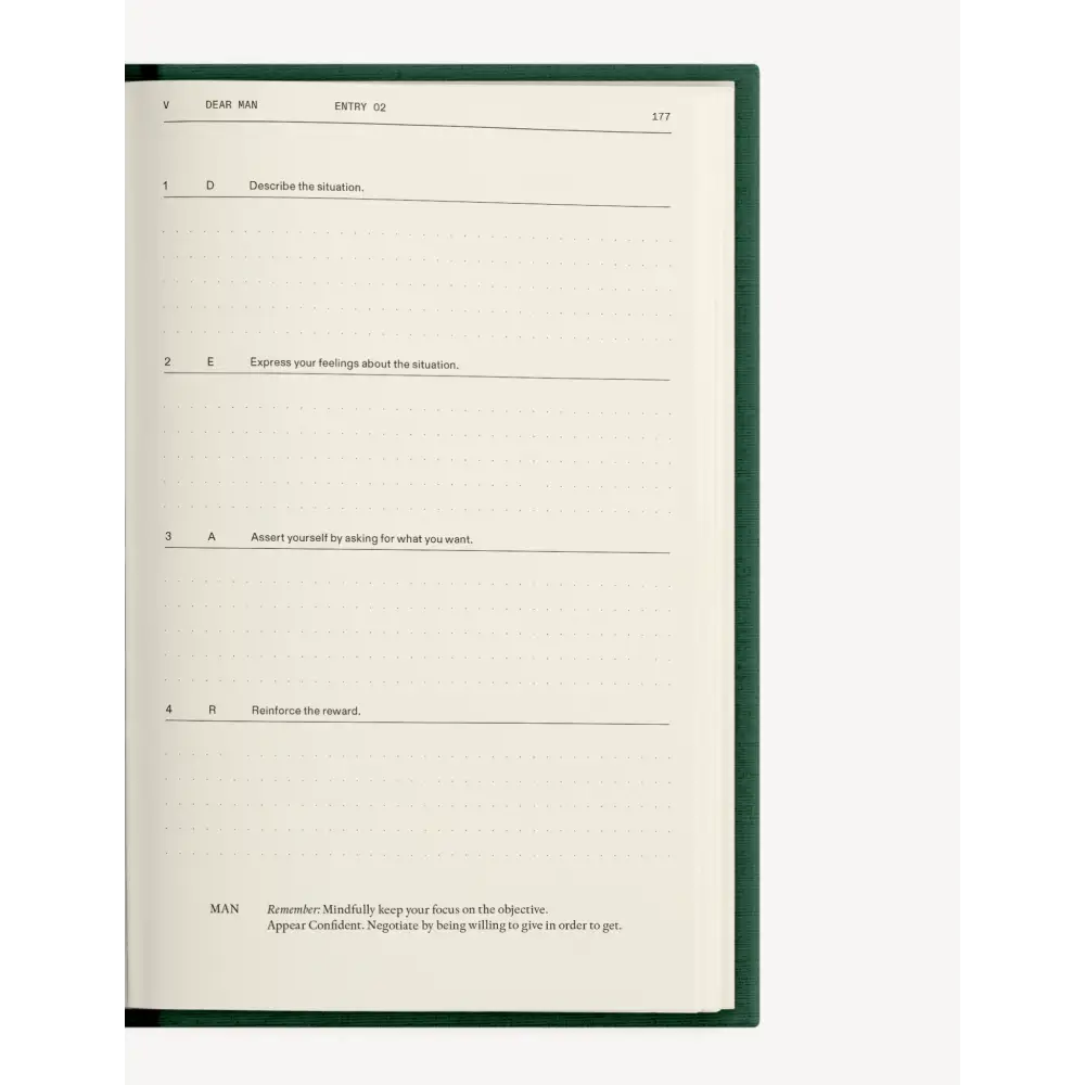 The Field Guide for Depression Notebook