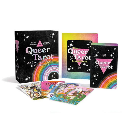 The Queer Tarot: An Inclusive Deck and Guidebook by Ashley Molesso Chess Needham - Tarot