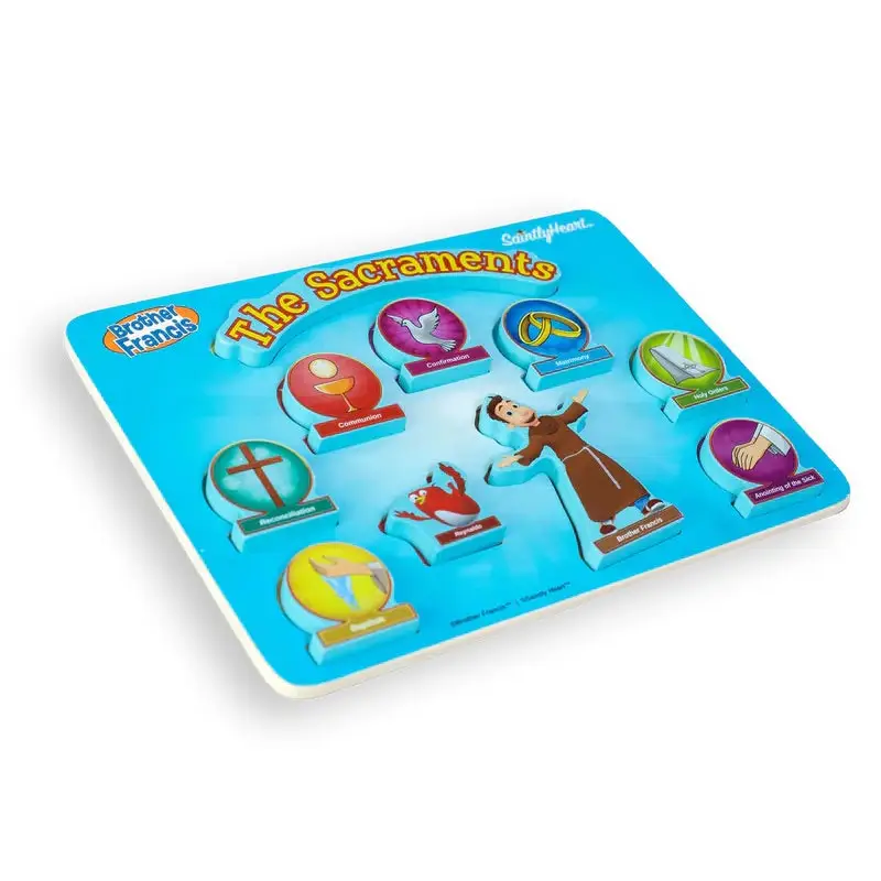 The Sacraments Puzzle Toys Wood Toys Puzzle