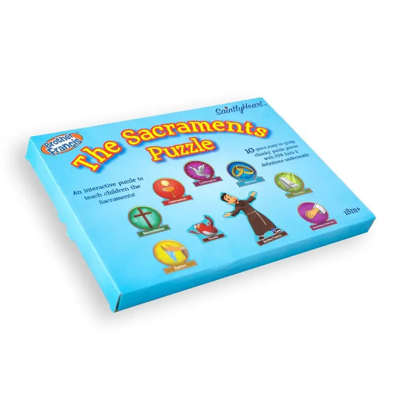 The Sacraments Puzzle Toys Wood Toys Puzzle
