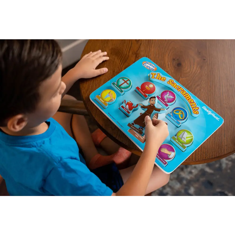 The Sacraments Puzzle Toys Wood Toys Puzzle