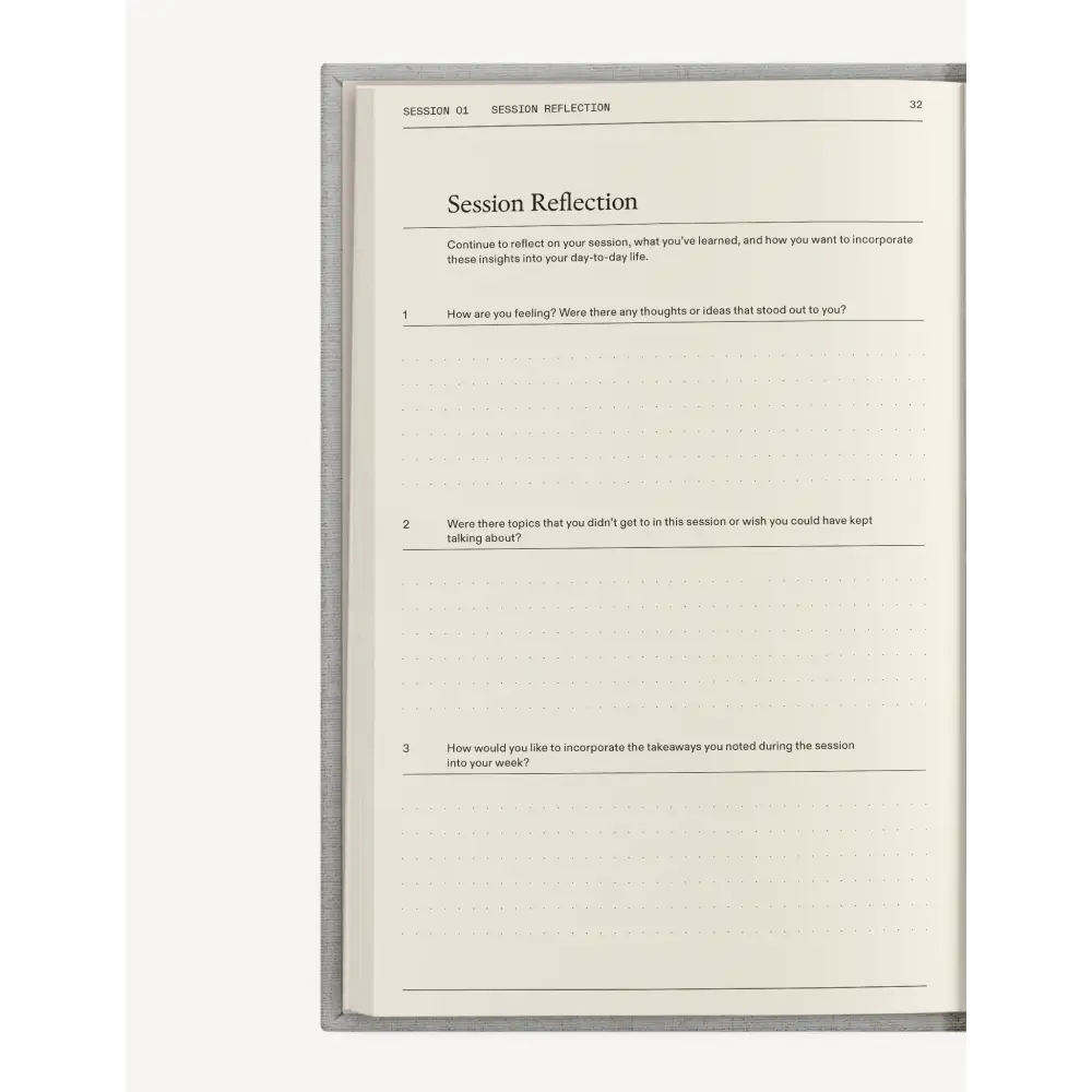 The Therapy Journal Notebook