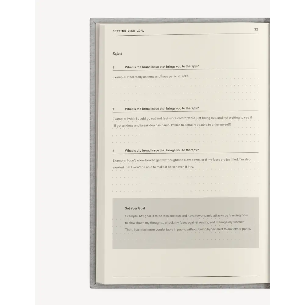 The Therapy Journal Notebook