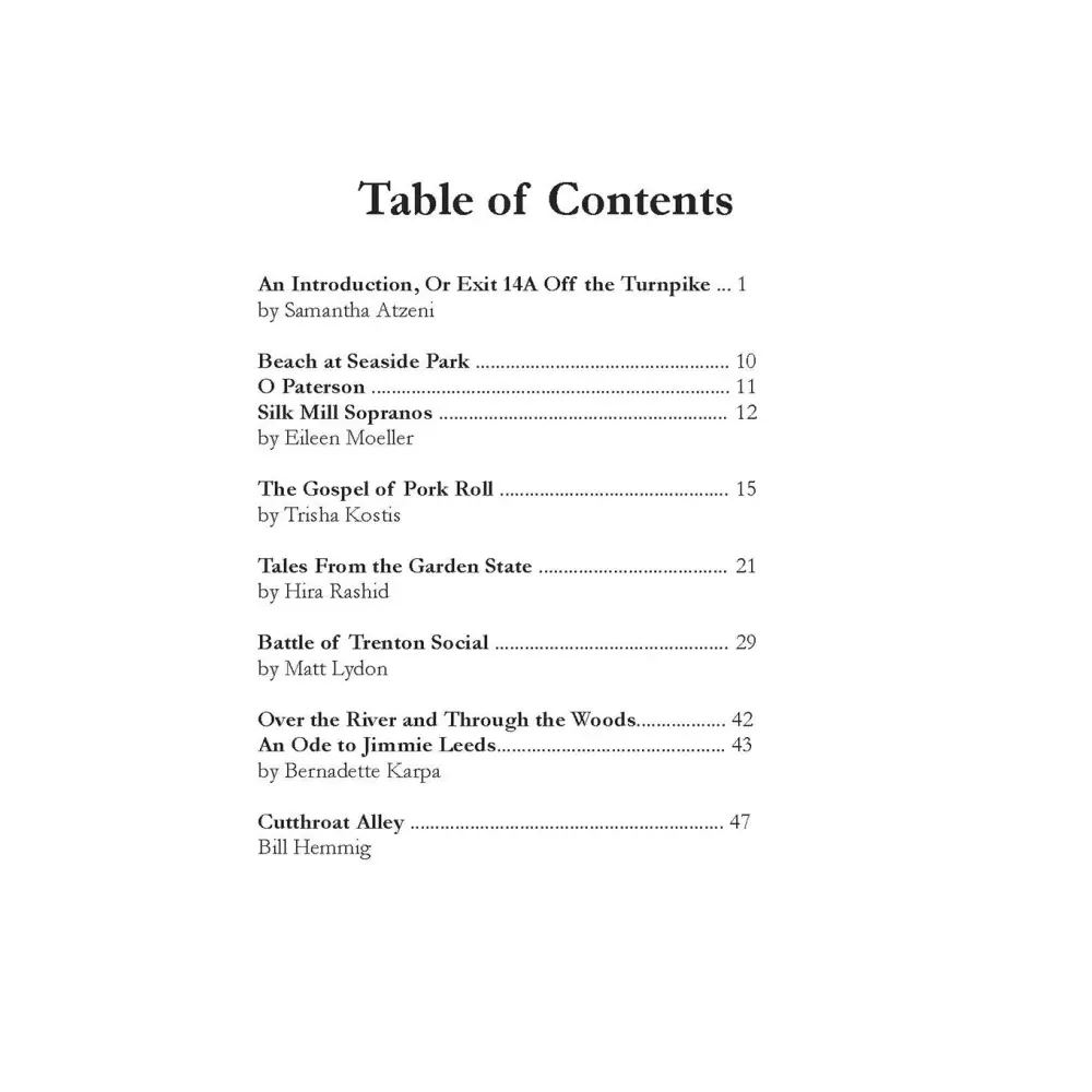 The World Takes: Life in the Garden State Books